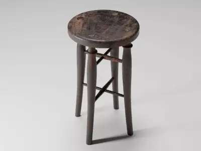 Bar Stool 3D model