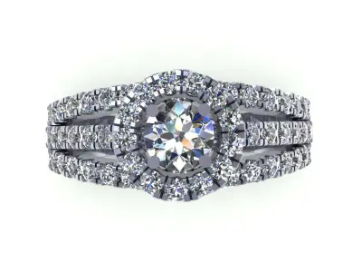 Great Love Wedding Ring 365 3D print model