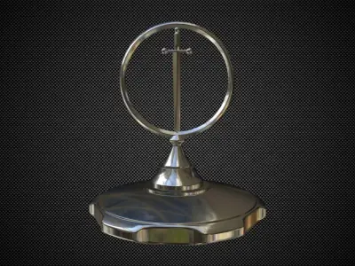 Excalibur  hood ornaments 3D model