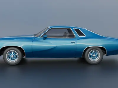 Pontiac LeMans 1977 3D print model