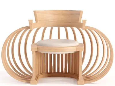 Torus Chair 3D model