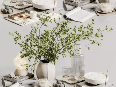 decorative set 147 3D model