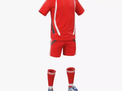 Soccer Clothes Generic 3D model