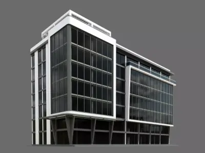 Office Building ID045 3D model