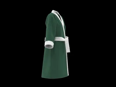 Bathrobe 3D model
