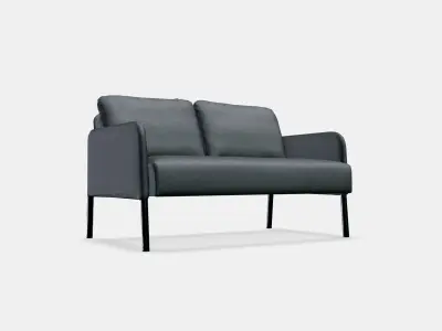 GLOSTAD 2-sitssoffa Low-poly 3D model