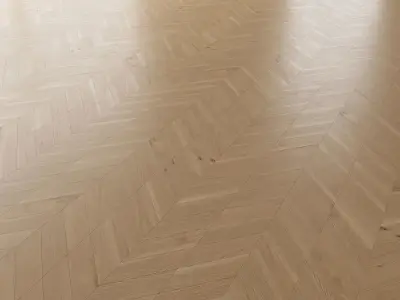 Parquet Oak Natural Brushed set 1 3D model