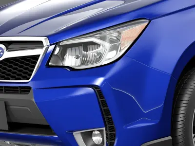 Subaru - Forester 2014 3D model