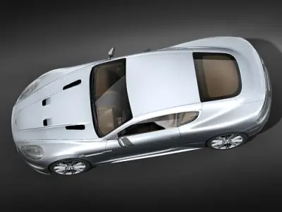 Aston Martin DBS 2009 3D model