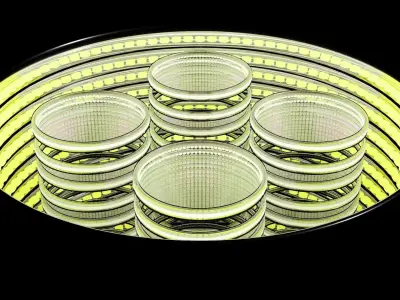 Infinity Glass Low-poly 3D model