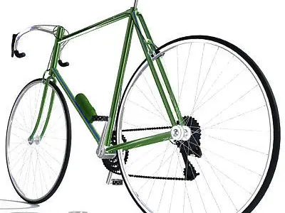 Simple Street Bicycle 3D model