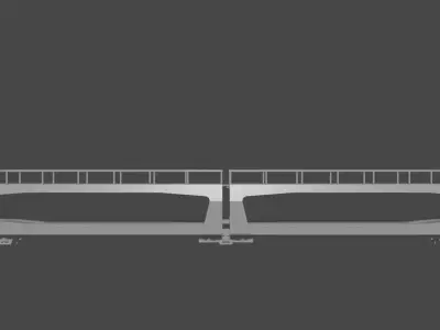 H0 1-87 scale Laeks TA 370 car carrying wagon 3D print model