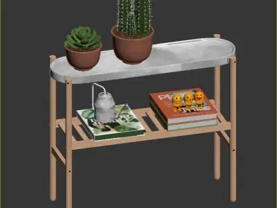 SATSUMAS Plant Stand 1 3D model