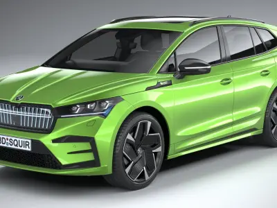 Skoda Enyaq RS 2022 3D model