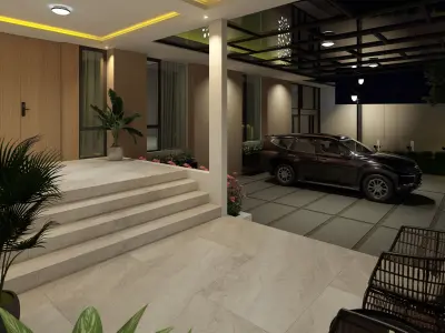 Private House 3D model 12