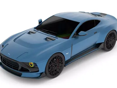 Aston Martin Valour 2026 3D model