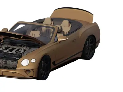 Bentley Continental GT Convertible 3D model