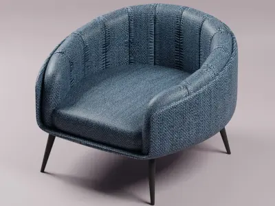 Sofa chair 3D model purchase