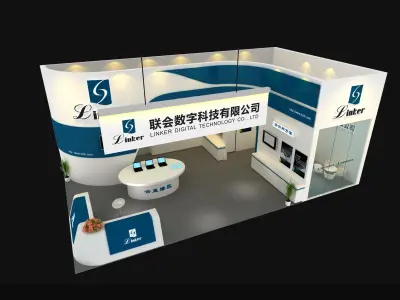 Exhibition - Area - 12X6-3DMAX2011-02 3D model
