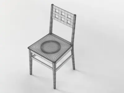 Creo Kitchens Arnica Dining Chair 3D model