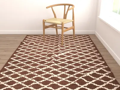 Rugs No 461 Low-poly 3D model