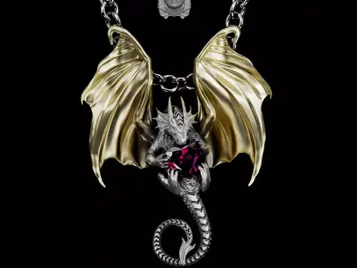 Dragon heart 3D print model purchase