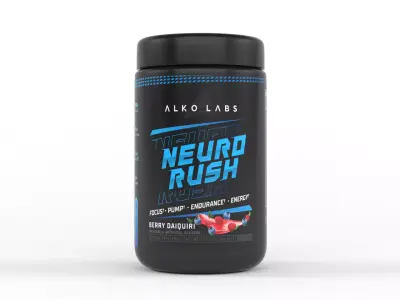Protein Powder 3D model 3