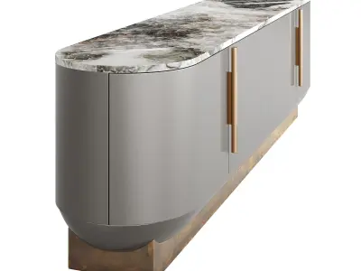 Low unit Siona by Visionnaire 3D model