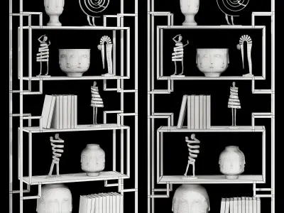 Decor set 43 3D model