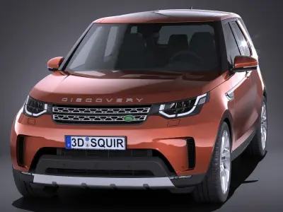 Land Rover Discovery 2017 3D model