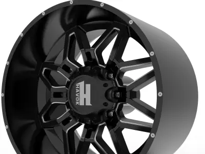HAVOC OFF-ROAD H109 WHEEL 3D PRINT MODEL  3D print model