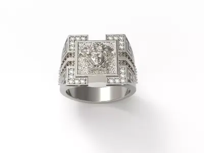 vers fashion ring for man 3D print model