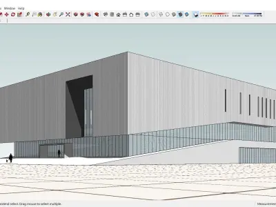 Sketchup Sport - Stadium 108 3D model