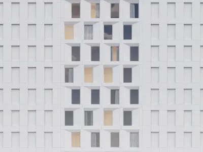 Building set 3 3D Model Collection