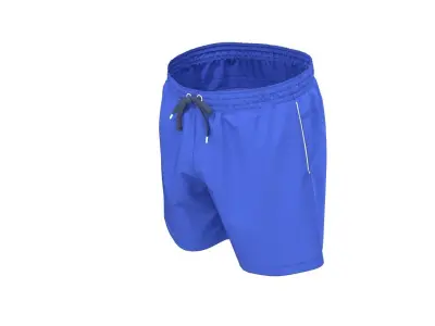 Short Garment 3D model