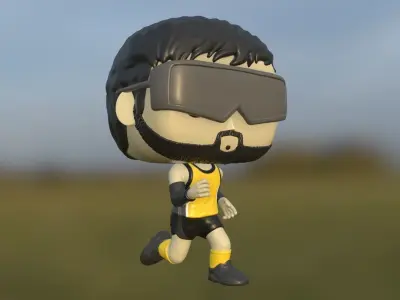Funko Runner 3D print model