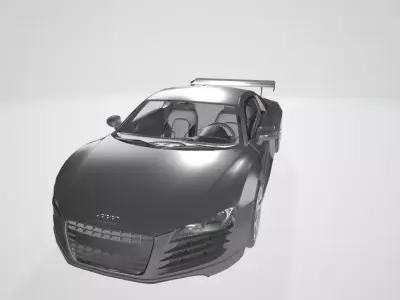 Audi r8 - Car  Low-poly 3D model