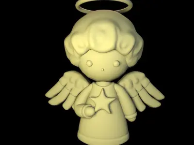 Christmas Angel  3D print model