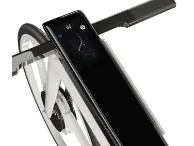 Tesla model B  Electric bike  3D model