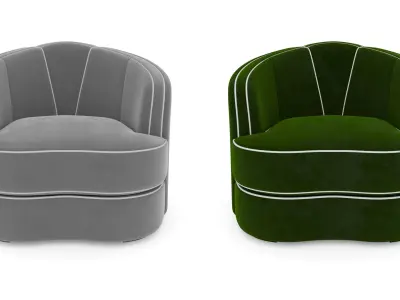 Josephine Armchair 3D model