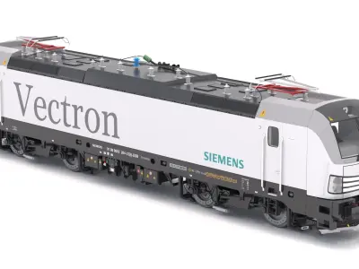 Siemens Vectron Engine 3D model