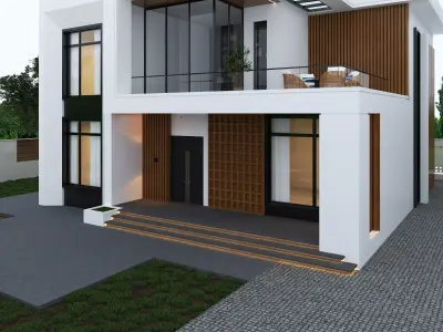House Exterior 3D model purchase