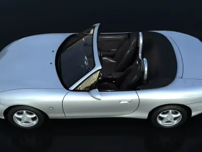 Mazda Miata MX-5 NBFL V-Ray 3D model