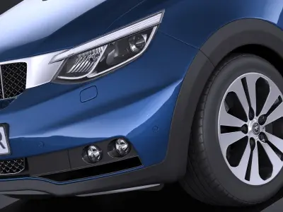 Generic SUV v1 2016 VRAY 3D model