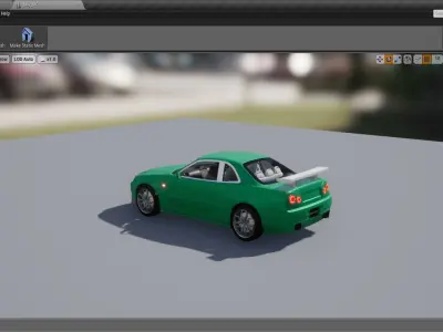 Advanced Race Car Pack 1  Low-poly 3D model