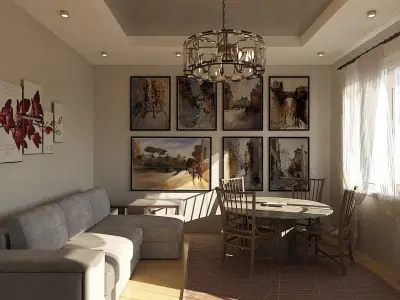 Interior room Free 3D model