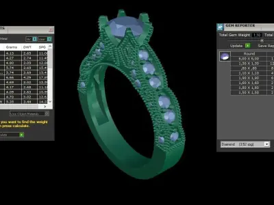 ring code 129 3D print model