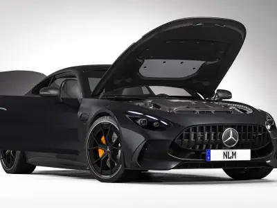 Mercedes-Benz AMG GT 43 Coupe 2024 3D model
