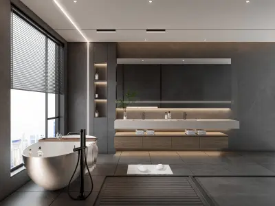 Bathroom 91 3D model