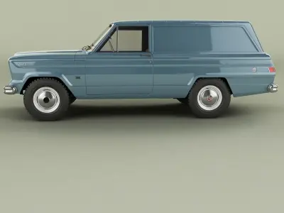 Jeep Wagoneer Panel Delivery 3D model